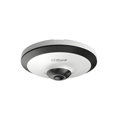 Cámara de seguridad Hdcvi Dahua Fisheye 5mp ir10m mic wdr hac-ew2501n