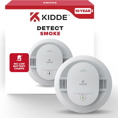 Detector de Humo Autónomo Kidde con Batería de 10 Años – Interconectado - Modelo 20SD10 2103