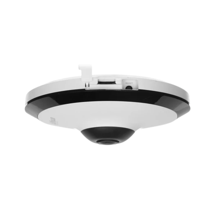 Cámara de seguridad Hdcvi Dahua Fisheye 5mp ir10m mic wdr hac-ew2501n