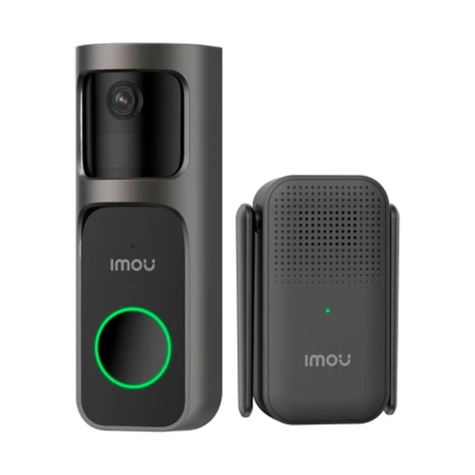 Kit IMOU timbre wifi 2s camara 3mp db-2sn-3t0w/ds2s
