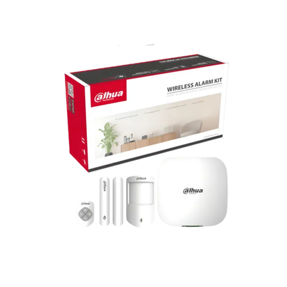 Kit alarma Dahua wifi 3g – 4g panel ethernet, control, pir, contacto ARC3000H-03-FW2