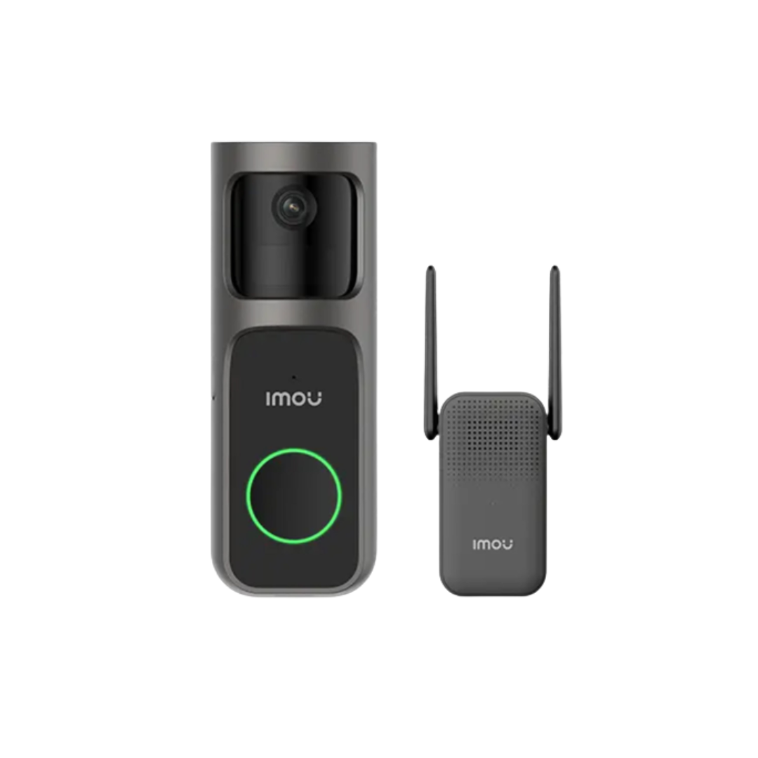 Kit IMOU timbre wifi 2s camara 3mp db-2sn-3t0w/ds2s