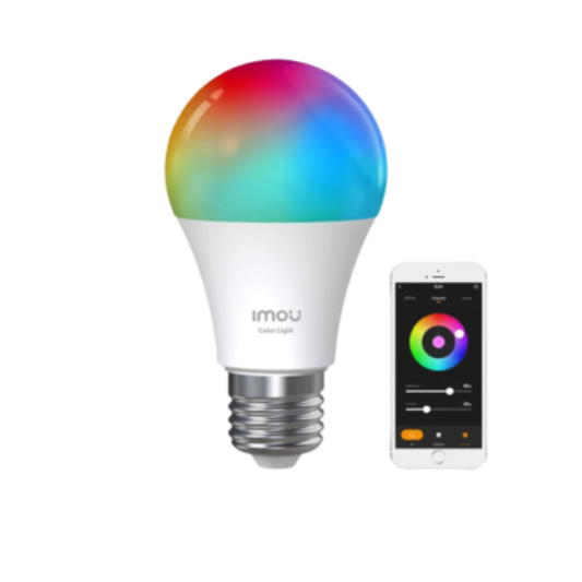 Bombillo inteligente IMOU multicolor WIFI 806 LUMENES IOT-B5